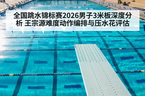全国跳水锦标赛2026男子3米板深度分析 王宗源难度动作编排与压水花评估